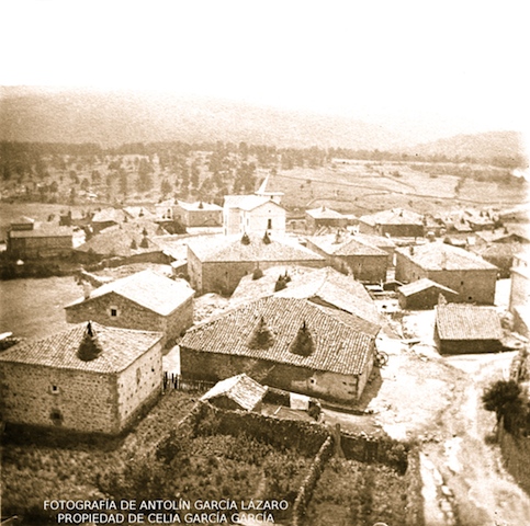 Covaleda, Soria, 9/8/1913vista desde el campanario de la iglesia